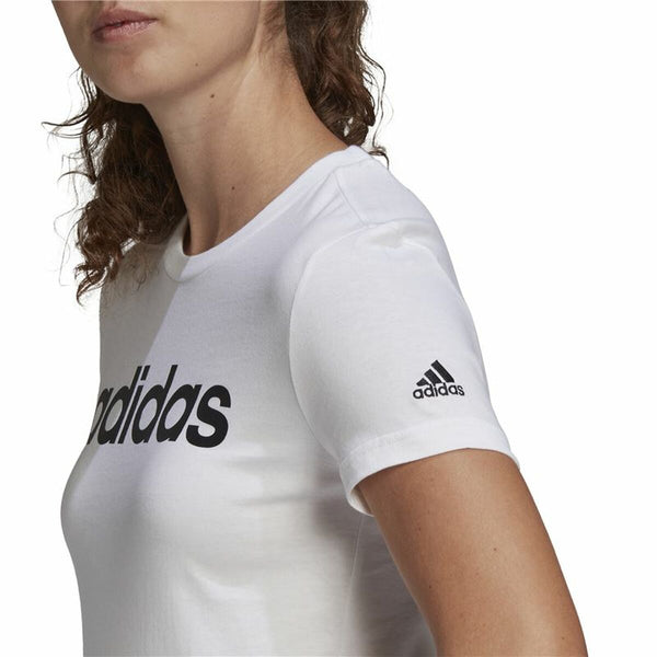 Damen Kurzarm-T-Shirt Adidas Weiß
