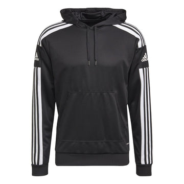 Herren Sweater mit Kapuze Adidas SQ21 HOOD GK9548 Schwarz