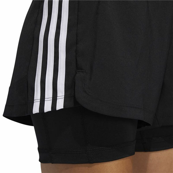 Damen-Sportshorts Adidas Pacer Schwarz