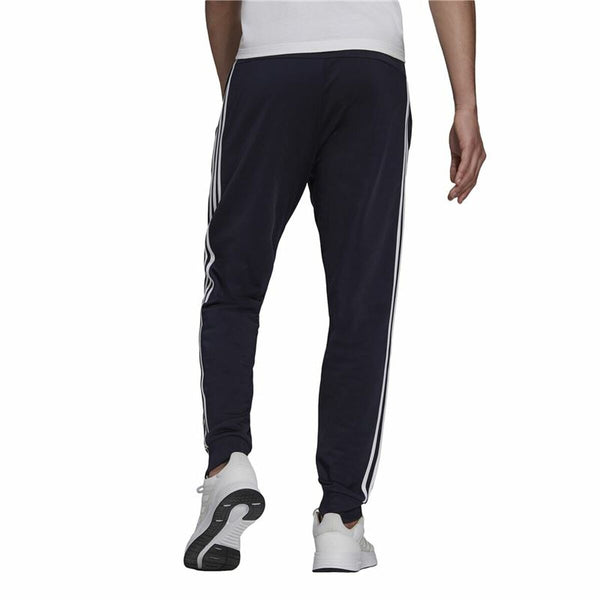 Trainingshose für Erwachsene Adidas 3S Jog Tp Tri Dunkelblau