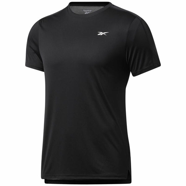 Herren Kurzarm-T-Shirt Reebok Workout Ready Tech Schwarz
