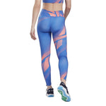 Sporthose Damen Reebok MYT Printed Blau