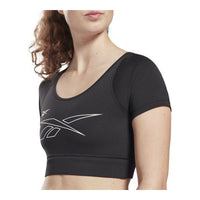 Damen Kurzarm-T-Shirt Reebok Training MYT Schwarz