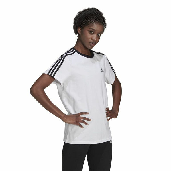 Herren Kurzarm-T-Shirt Adidas Weiß