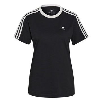 Damen Kurzarm-T-Shirt Adidas GS1379 Schwarz