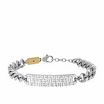 Herrenarmreif Diesel DX1429931 Silberfarben