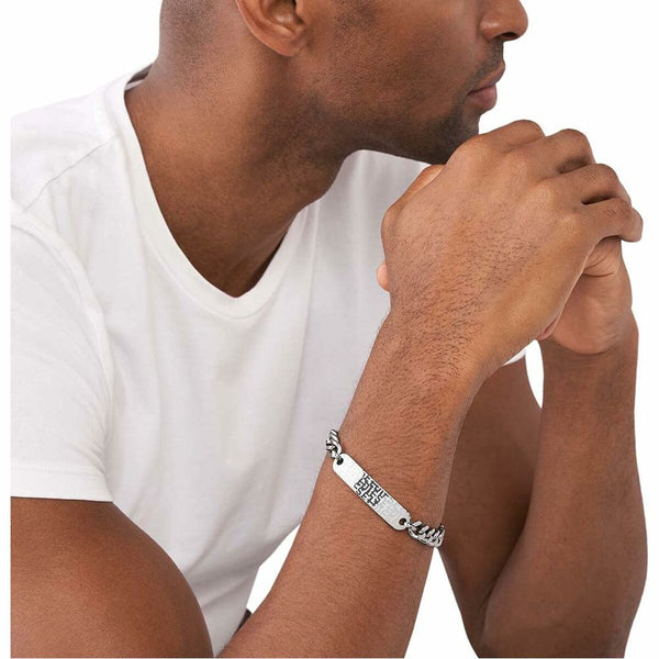 Herrenarmreif Diesel DX1429931 Silberfarben