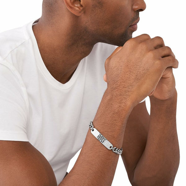 Herrenarmreif Diesel DX1429931 Silberfarben