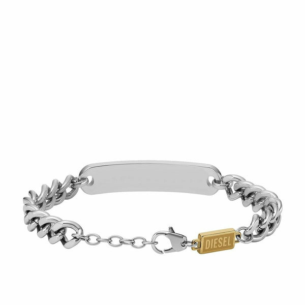 Herrenarmreif Diesel DX1429931 Silberfarben