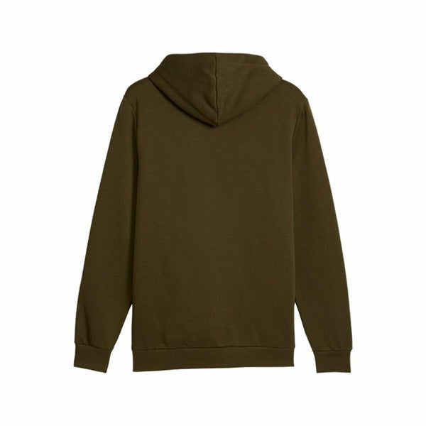 Herren Sweater mit Kapuze Puma Ess+ 2 Col Big Logo Braun