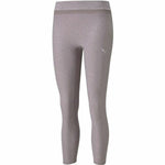 Sportliche Strumpfhosen Puma Studio Yogini Luxe Mesh Inset Grau Violett