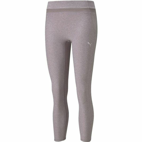 Sportliche Strumpfhosen Puma Studio Yogini Luxe Mesh Inset Grau Violett