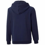 Jungen Sweater mit Kapuze Puma Essential Colorblock Dunkelblau