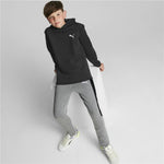 Unisex Sweater mit Kapuze Puma Evostripe Youth Schwarz
