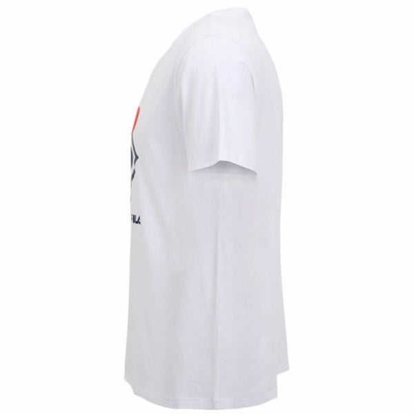 Herren Kurzarm-T-Shirt Fila  FAM0447 10001 Weiß