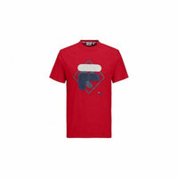 Herren Kurzarm-T-Shirt Fila FAM0447 30002 Rot