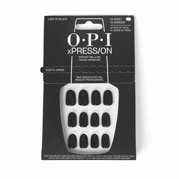 Falsche Nägel Opi #Lady in Black Lady In Black 30 Stücke