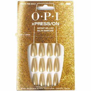Falsche Nägel Opi #Break the Gold 30 Stücke