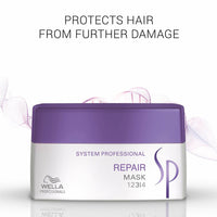 Repairing Haar-Reparatur-Maske Wella SP Repair 200 ml