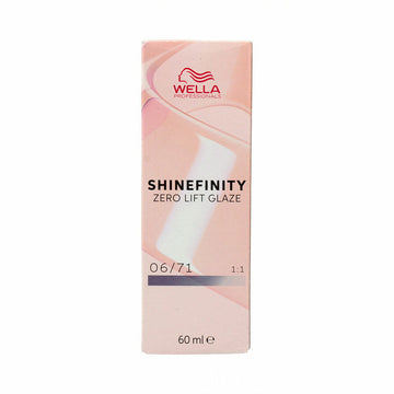 Dauerhafte Coloration Wella Shinefinity Nº 06/71 (60 ml)
