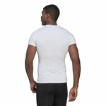Herren Kurzarm-T-Shirt Adidas Techfit Training Weiß