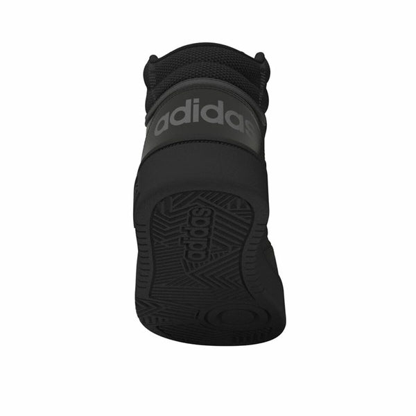 Kinder Sportschuhe Adidas Hoops 3.0 Mid Schwarz
