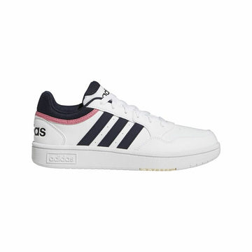 Casual Damenturnschuh Adidas Hoops 3.0 Low Classic Weiß