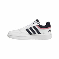 Casual Damenturnschuh Adidas Hoops 3.0 Low Classic Weiß