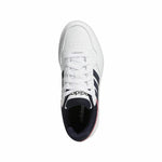 Casual Damenturnschuh Adidas Hoops 3.0 Low Classic Weiß