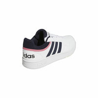 Casual Damenturnschuh Adidas Hoops 3.0 Low Classic Weiß