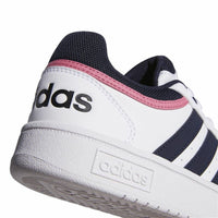 Casual Damenturnschuh Adidas Hoops 3.0 Low Classic Weiß
