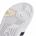Casual Damenturnschuh Adidas Hoops 3.0 Low Classic Weiß