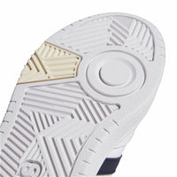 Casual Damenturnschuh Adidas Hoops 3.0 Low Classic Weiß