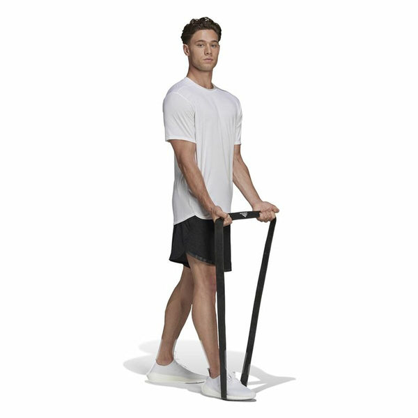 Herren Kurzarm-T-Shirt Adidas D4T Weiß