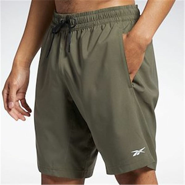 Sport Shorts Reebok Wor Woven grün Olive
