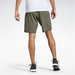 Sport Shorts Reebok Wor Woven grün Olive
