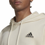 Herren Sweater mit Kapuze Adidas Essentials Feelcomfy Beige