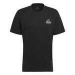 Herren Kurzarm-T-Shirt Adidas Essentials Feel Comfy Schwarz