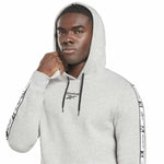 Herren Sweater mit Kapuze Reebok RI Tape OTH Grau