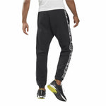 Lange Sporthose Reebok Ri Tape Schwarz