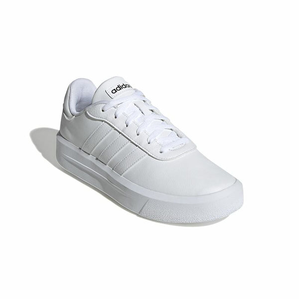 Laufschuhe für Damen Adidas Court Platform Weiß