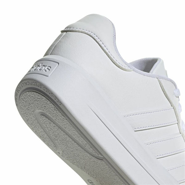 Laufschuhe für Damen Adidas Court Platform Weiß