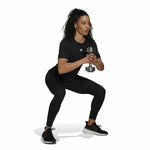 Damen Kurzarm-T-Shirt Adidas Techfit Schwarz