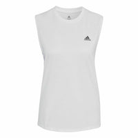Ärmelloses Damen-T-Shirt Adidas Muscle Run Icons Weiß