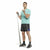 Herren Kurzarm-T-Shirt Reebok Graphic Les Mills® Aquamarin