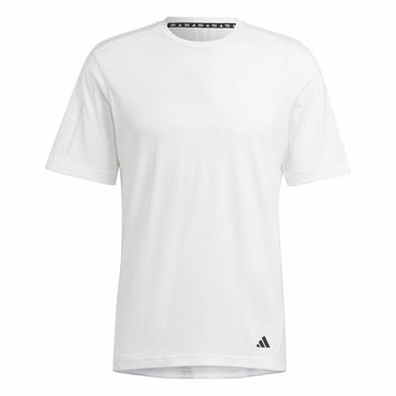 Herren Kurzarm-T-Shirt Adidas Base Weiß