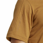 Herren Kurzarm-T-Shirt Adidas Yoga Base Braun