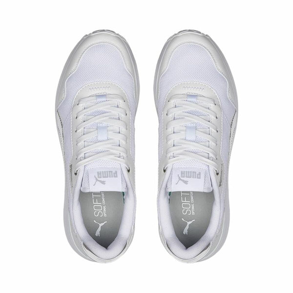 Laufschuhe für Damen Puma R78 Voyage Distressed  Weiß