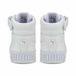 Casual Damenturnschuh Puma Carina 2.0 Mid Weiß