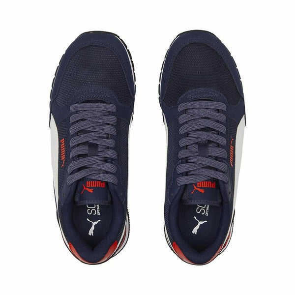 Laufschuhe für Kinder Puma ST Runner V3 Marineblau